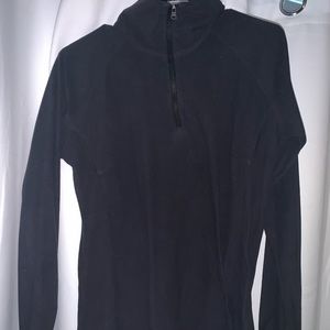 Columbia Black 1/4 Zip Fleece